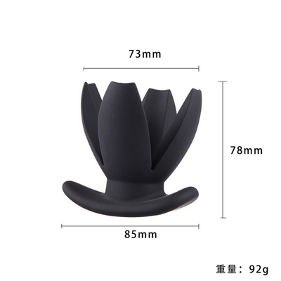 Het anale Geslacht Toy For Men van Massager van de Uiteindestop en de Vrouwen door Uiteinde van de het Silicone het Anale Stop van Geslachtswoedeaanvallen stoppen Open Expander