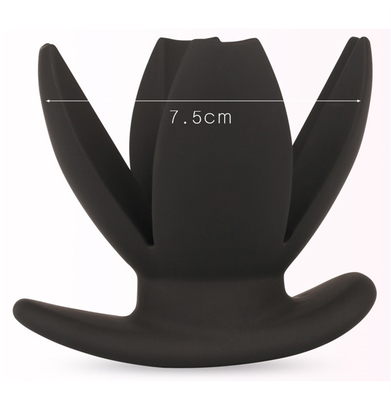 Het anale Geslacht Toy For Men van Massager van de Uiteindestop en de Vrouwen door Uiteinde van de het Silicone het Anale Stop van Geslachtswoedeaanvallen stoppen Open Expander