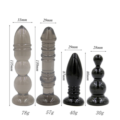 Breid Zacht Silicone Anaal Speelgoed uit
