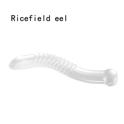Heet van het de Groentekristal van het verkoopfruit van de de Stopvagina van Dildos Anaal van de Clitorismassager het Geslachtsspeelgoed voor Vrouwelijke Masturbatie