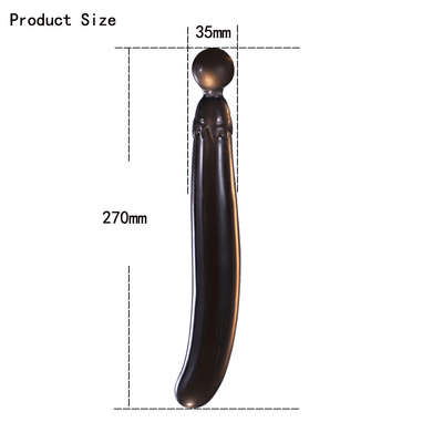 Heet van het de Groentekristal van het verkoopfruit van de de Stopvagina van Dildos Anaal van de Clitorismassager het Geslachtsspeelgoed voor Vrouwelijke Masturbatie