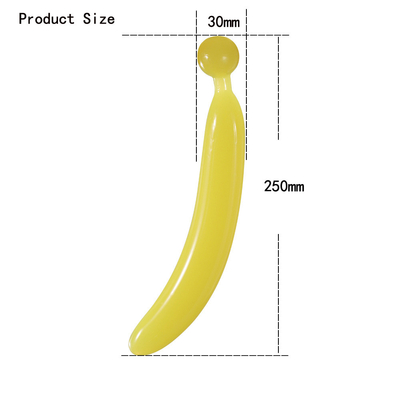 Heet van het de Groentekristal van het verkoopfruit van de de Stopvagina van Dildos Anaal van de Clitorismassager het Geslachtsspeelgoed voor Vrouwelijke Masturbatie