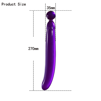 Heet van het de Groentekristal van het verkoopfruit van de de Stopvagina van Dildos Anaal van de Clitorismassager het Geslachtsspeelgoed voor Vrouwelijke Masturbatie