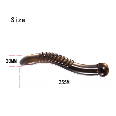 Heet van het de Groentekristal van het verkoopfruit van de de Stopvagina van Dildos Anaal van de Clitorismassager het Geslachtsspeelgoed voor Vrouwelijke Masturbatie