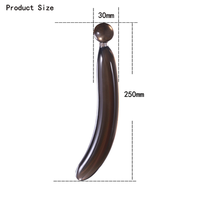 Heet van het de Groentekristal van het verkoopfruit van de de Stopvagina van Dildos Anaal van de Clitorismassager het Geslachtsspeelgoed voor Vrouwelijke Masturbatie