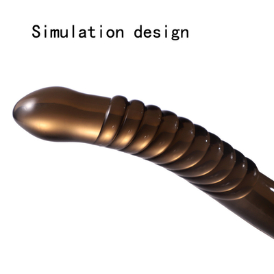 Heet van het de Groentekristal van het verkoopfruit van de de Stopvagina van Dildos Anaal van de Clitorismassager het Geslachtsspeelgoed voor Vrouwelijke Masturbatie
