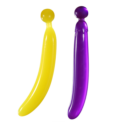 Heet van het de Groentekristal van het verkoopfruit van de de Stopvagina van Dildos Anaal van de Clitorismassager het Geslachtsspeelgoed voor Vrouwelijke Masturbatie