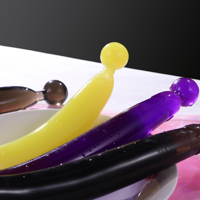 Heet van het de Groentekristal van het verkoopfruit van de de Stopvagina van Dildos Anaal van de Clitorismassager het Geslachtsspeelgoed voor Vrouwelijke Masturbatie