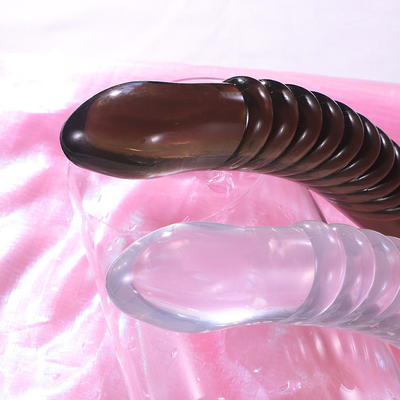 Heet van het de Groentekristal van het verkoopfruit van de de Stopvagina van Dildos Anaal van de Clitorismassager het Geslachtsspeelgoed voor Vrouwelijke Masturbatie