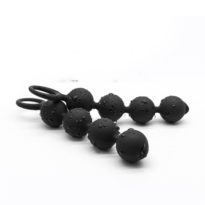 Grote Anale Ballen voor Vrouwenmannen Grote het Silicone Anale Parels van de Uiteindestop met Trekkrachtring