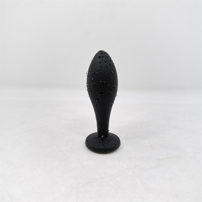 Daling het Verschepen van het het Speelgoedwater van het Silicone Anale Geslacht van het de Dalingsontwerp van de het Uiteindestop van Massager Zwarte Anale Anale de Stopreeks