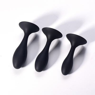 Daling het Verschepen van het het Speelgoedwater van het Silicone Anale Geslacht van het de Dalingsontwerp van de het Uiteindestop van Massager Zwarte Anale Anale de Stopreeks