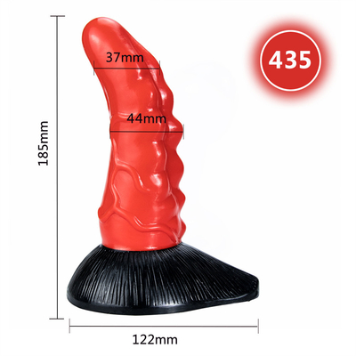 Sex Reuzenhond Dildo Kleurrijke Dinosaurus Schalen Penis met Zuigbeker Seks Speelgoed voor vrouwen Silicone Grote Penis Di