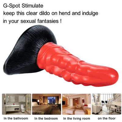 Sex Reuzenhond Dildo Kleurrijke Dinosaurus Schalen Penis met Zuigbeker Seks Speelgoed voor vrouwen Silicone Grote Penis Di