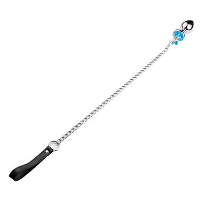 Anaal seksspeelgoed Plug Butt Roestvrij staal kristal 3pcs Set Metalen anaal plug met bel