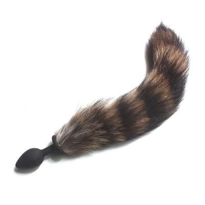 Draagbaar Comfortabel Anaal Plug Speelgoed Silicone Fox Tail Anaal Plug Tail Anaal Speelgoed Vrouwen