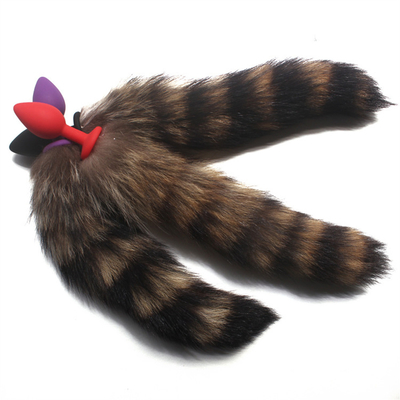 Draagbaar Comfortabel Anaal Plug Speelgoed Silicone Fox Tail Anaal Plug Tail Anaal Speelgoed Vrouwen