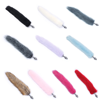 New Style Fox Tail Anal Plug Speelgoed, Anal Butt Plug, Tail Anal Plug Voor Vrouwen Fancy Cat Kitty Kostuum Oor Party Hoofd