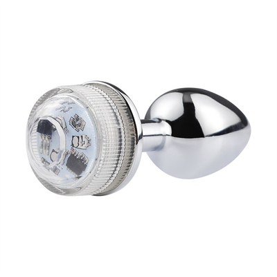 Kleurveranderende anus vergroten anale kont Plug met afstandsbediening anale verlichting Plug anale plug met led lichten