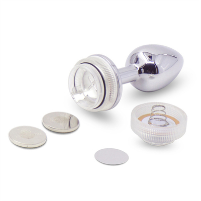Kleurveranderende anus vergroten anale kont Plug met afstandsbediening anale verlichting Plug anale plug met led lichten