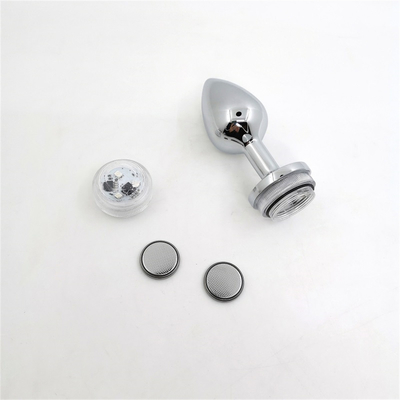 Kleurveranderende anus vergroten anale kont Plug met afstandsbediening anale verlichting Plug anale plug met led lichten