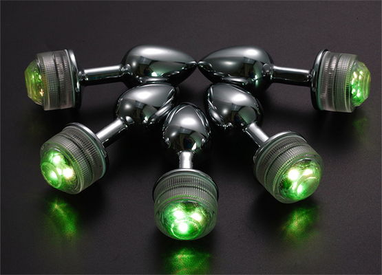 Kleurveranderende anus vergroten anale kont Plug met afstandsbediening anale verlichting Plug anale plug met led lichten