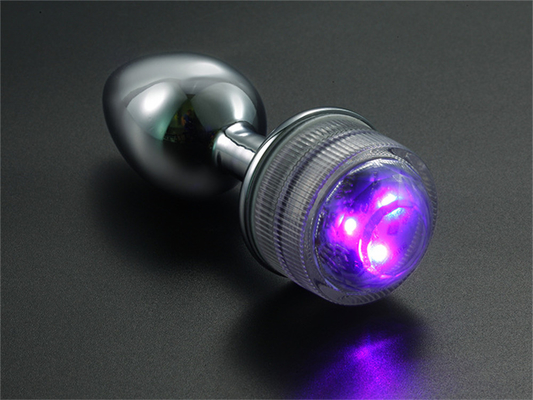 Kleurveranderende anus vergroten anale kont Plug met afstandsbediening anale verlichting Plug anale plug met led lichten