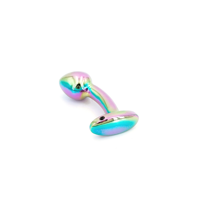 Gay anaal speelgoed voor volwassenen Plug Anaal seks metaal kont Plug sieraden Erotic Toy Mini Vibrator Anaal Plug privé goed voor mannen/W