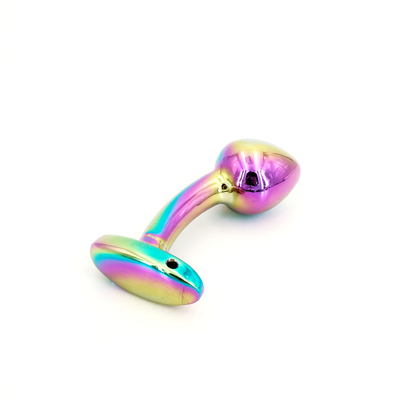 Gay anaal speelgoed voor volwassenen Plug Anaal seks metaal kont Plug sieraden Erotic Toy Mini Vibrator Anaal Plug privé goed voor mannen/W