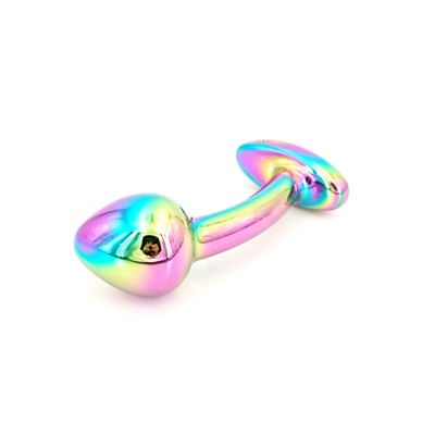 Gay anaal speelgoed voor volwassenen Plug Anaal seks metaal kont Plug sieraden Erotic Toy Mini Vibrator Anaal Plug privé goed voor mannen/W