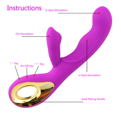 10 snelheid oplaadbare clitoris stimulator volwassen intiem volwassen seksspeeltje voor vrouwen