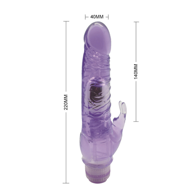Rabbit Glans Penis G-spot Vibrator Vrouwelijk Apparaat Silicone Vibratie Vibraterende dildo