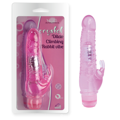 Rabbit Glans Penis G-spot Vibrator Vrouwelijk Apparaat Silicone Vibratie Vibraterende dildo