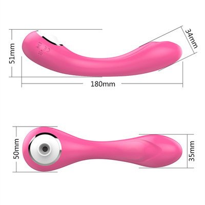 Luchtpulsstimulator voor de clitoris Niet-contact clitorale zuigdruk golftechnologie waterdicht oplaadbare vibrator voor