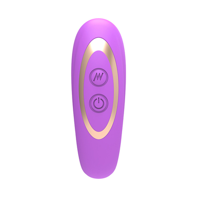 Onzichtbare slijtage anaal en clitoris massager gemaakt van medisch siliconen U-vorm G-spot vibrator seksspeeltjes voor vrouw
