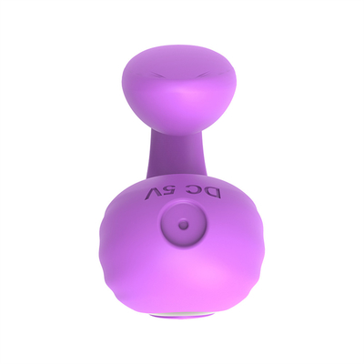 Onzichtbare slijtage anaal en clitoris massager gemaakt van medisch siliconen U-vorm G-spot vibrator seksspeeltjes voor vrouw
