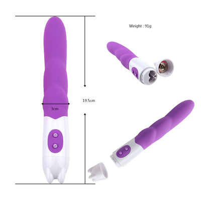 6 Speed Silicone Vibrator Seks Speelgoed Met Batterij Power Power Dildo Vibrator Voor Vrouw