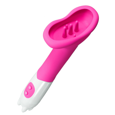 12 snelheden Tong Vibrator Clitoris Stimulator Pussy Pump Nippel Vagina Massage Borstel