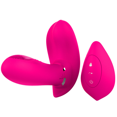 Erotische producten voor volwassenen verwarming dildo vibrator met afstandsbediening draagbare vibrator voor vrouw