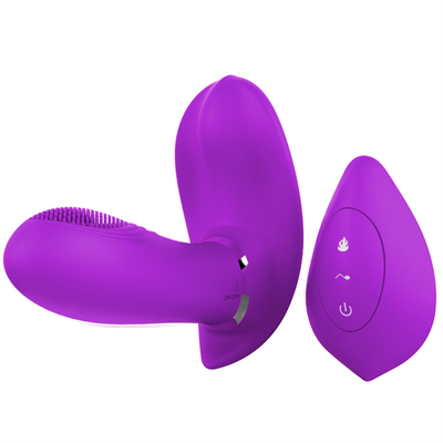 Erotische producten voor volwassenen verwarming dildo vibrator met afstandsbediening draagbare vibrator voor vrouw