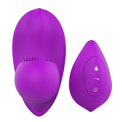 Erotische producten voor volwassenen verwarming dildo vibrator met afstandsbediening draagbare vibrator voor vrouw