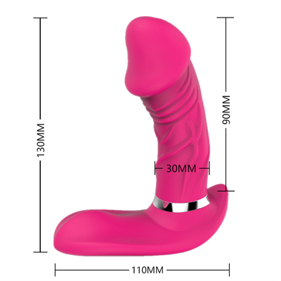 G-spot Onzichtbare Vlinder Vibrerende Draaibare dildo Panties Clitoris Stimulator Dildo Vibrator Voor Vrouwen