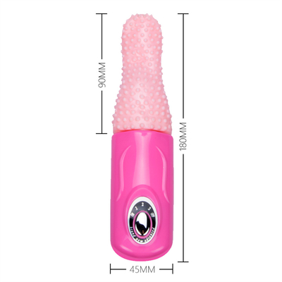 Nieuwe clitoris stimulatie G-spot tong vibrator voor vrouwen