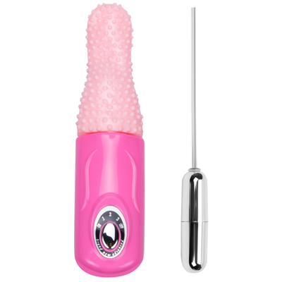 Nieuwe clitoris stimulatie G-spot tong vibrator voor vrouwen