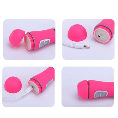 Vrouwen G-spot konijn vibrator extra grote USB konijn vibrator
