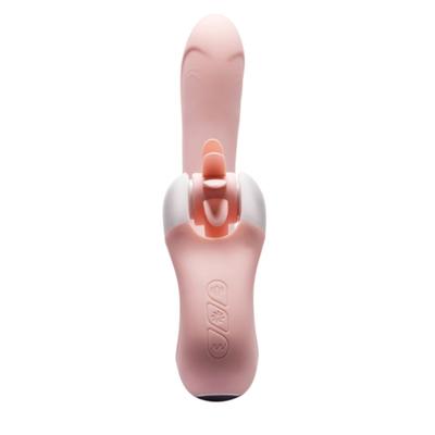Orale tong likken clitoris Intelligente verwarming vibrator Rotatie tong seks speelgoed vibrator voor vrouwen