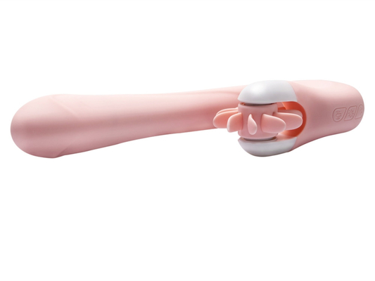 Orale tong likken clitoris Intelligente verwarming vibrator Rotatie tong seks speelgoed vibrator voor vrouwen