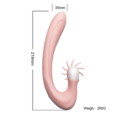 Orale tong likken clitoris Intelligente verwarming vibrator Rotatie tong seks speelgoed vibrator voor vrouwen