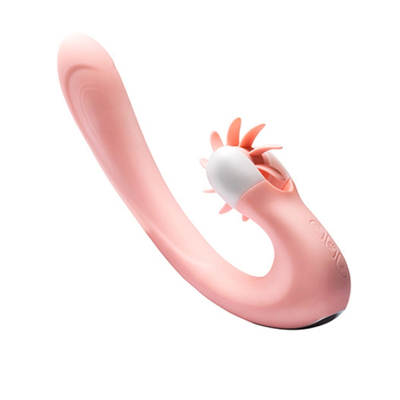 Orale tong likken clitoris Intelligente verwarming vibrator Rotatie tong seks speelgoed vibrator voor vrouwen