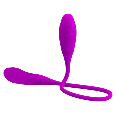Anal dubbel vibrator 6 Multi-speed G-spot vibrator Eieren oplaadbare clitorale vibrator voor stel